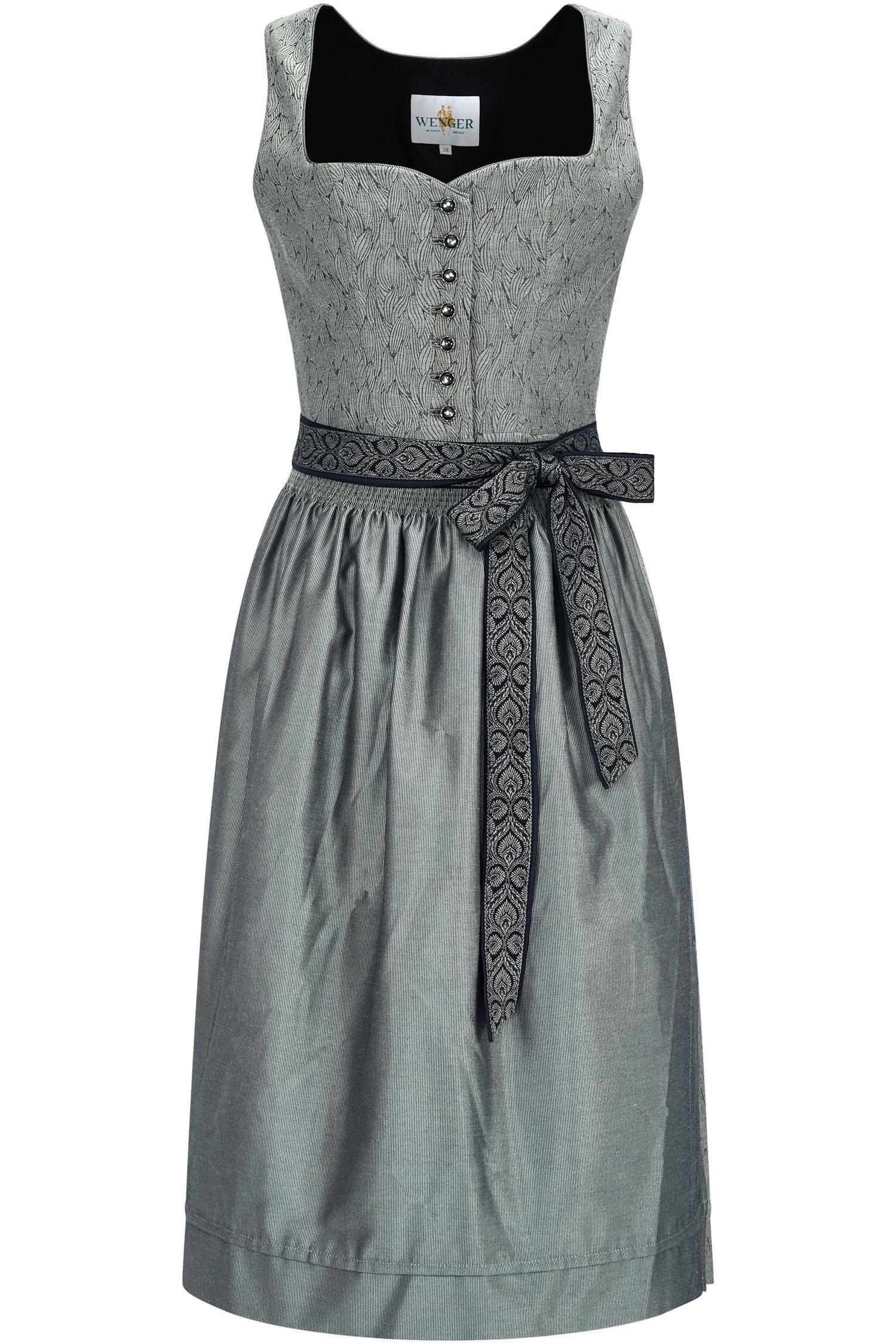 Dirndl Waria von Wenger in Grün Country Line Dirndl Waria in dunkelgrün