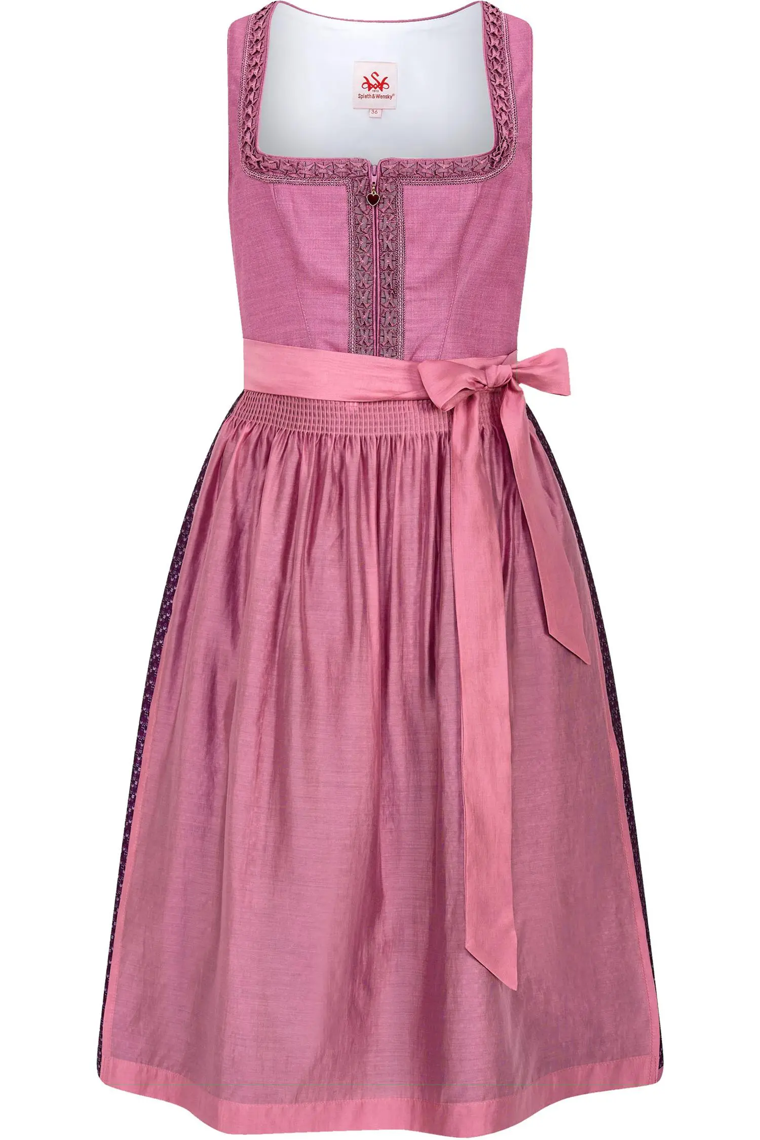 Dirndl Fantasia von Spieth & Wensky in Altrosa Rosa Dirndl Spieth&Wensky