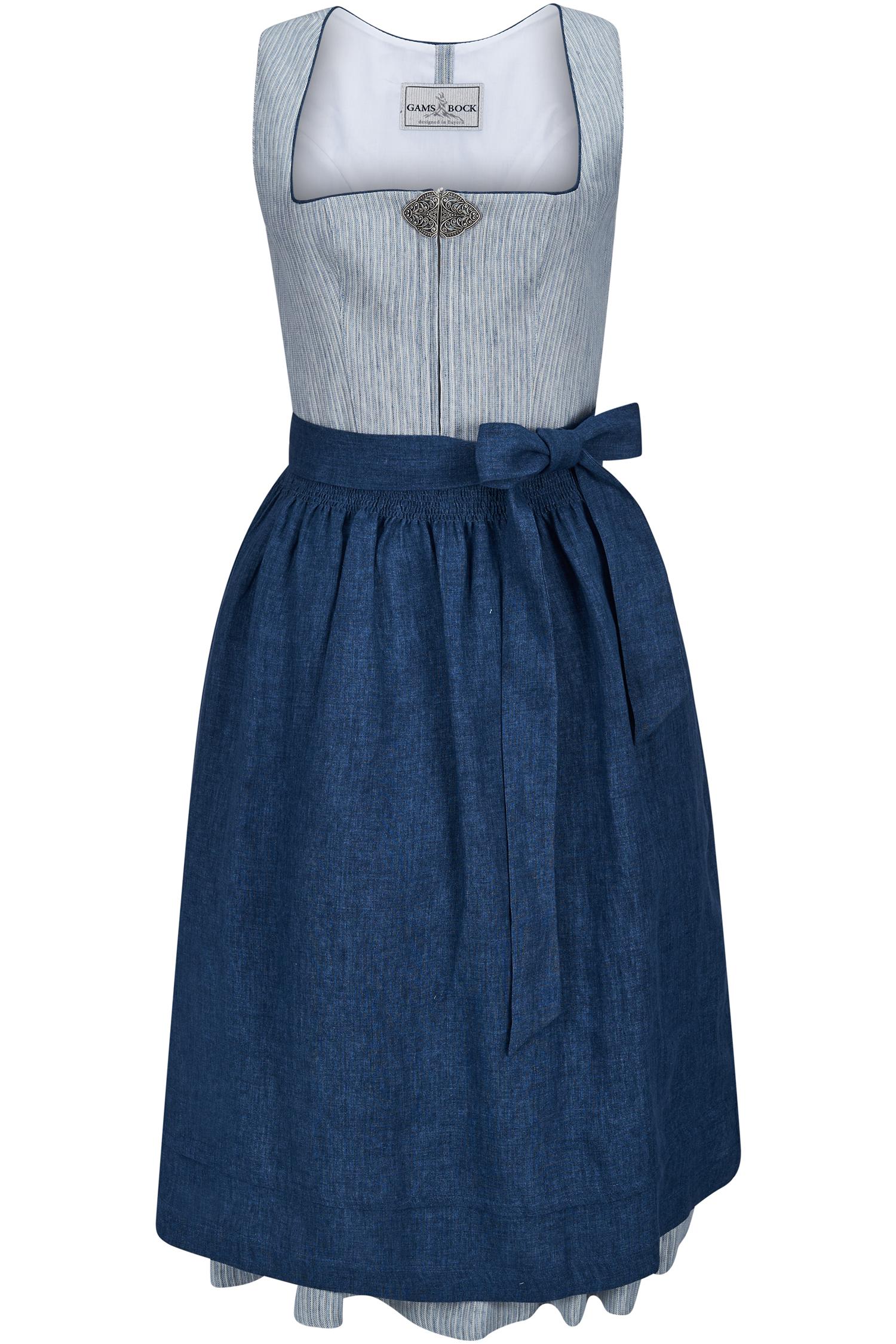 Dirndl Danika von Gamsbock in Hellblau Dirndl Danika von Gamsbock in Blau