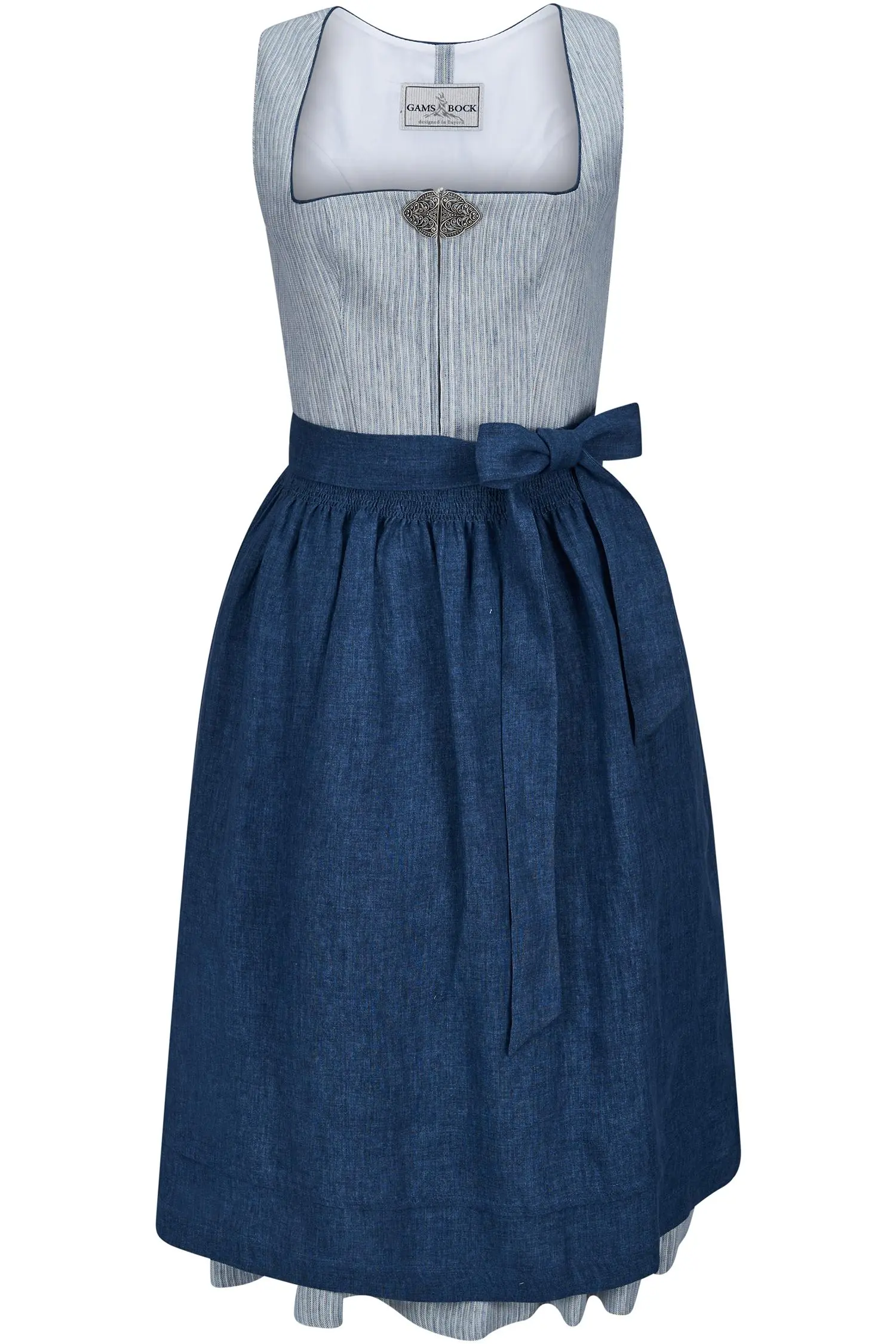 Dirndl Danika von Gamsbock in Hellblau Dirndl Danika von Gamsbock in Blau