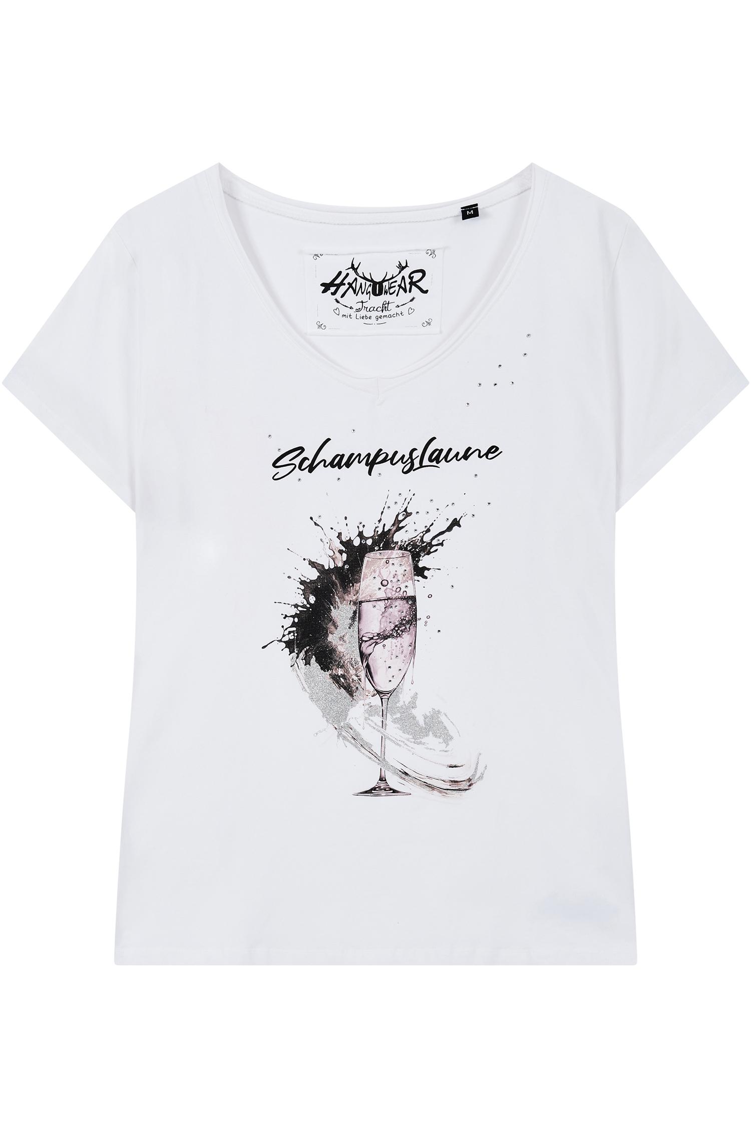 Damen T-Shirt Gigi von hangOwear in Weiß Tshirt Gigi von Hangowear