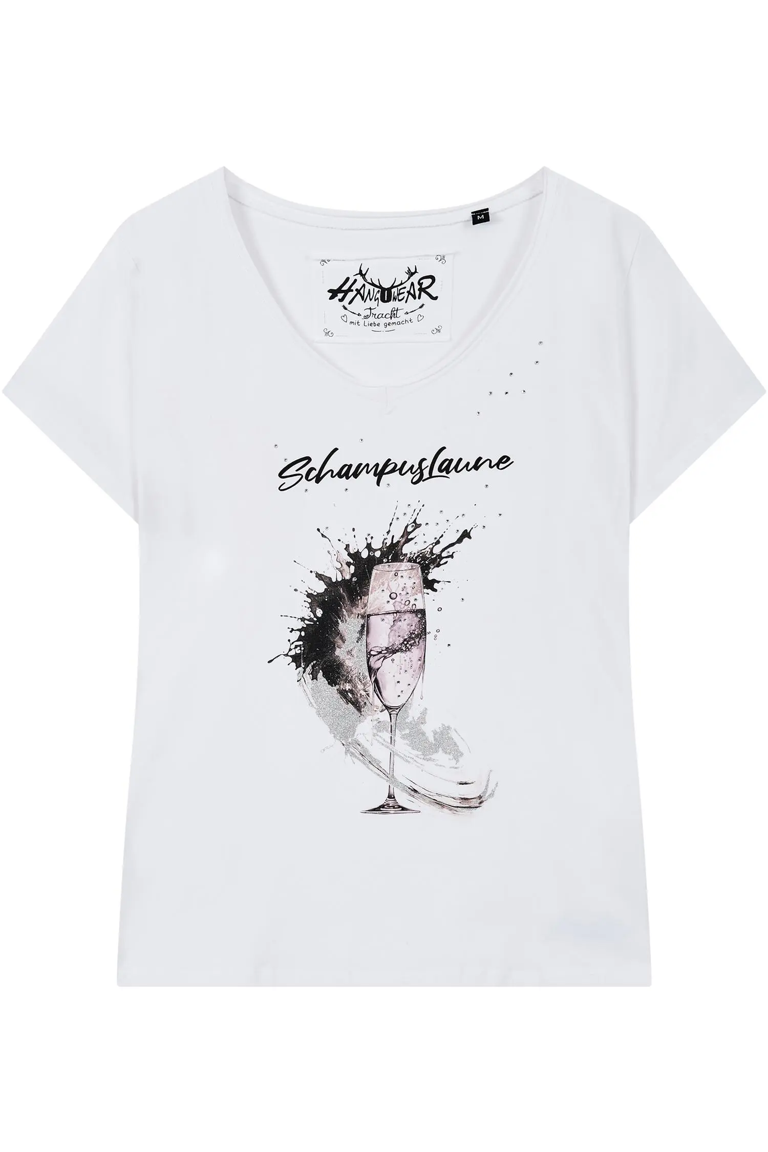 Damen T-Shirt Gigi von hangOwear in Weiß Tshirt Gigi von Hangowear