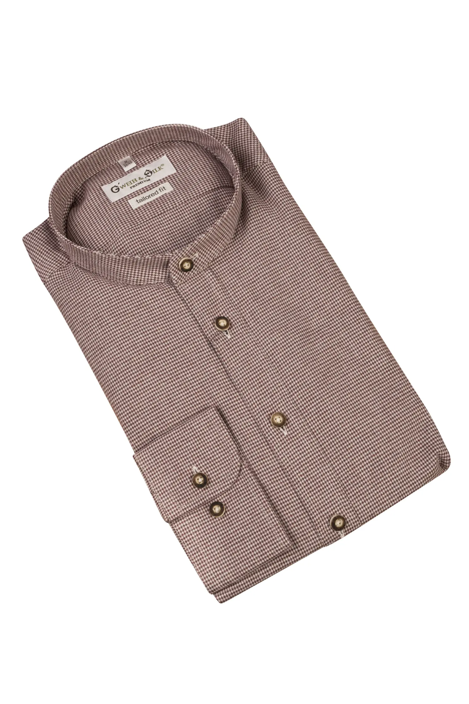 1519-0034-rt7-23-08-1801994 Langarmhemd Reschensee in bordeaux kleinkariert