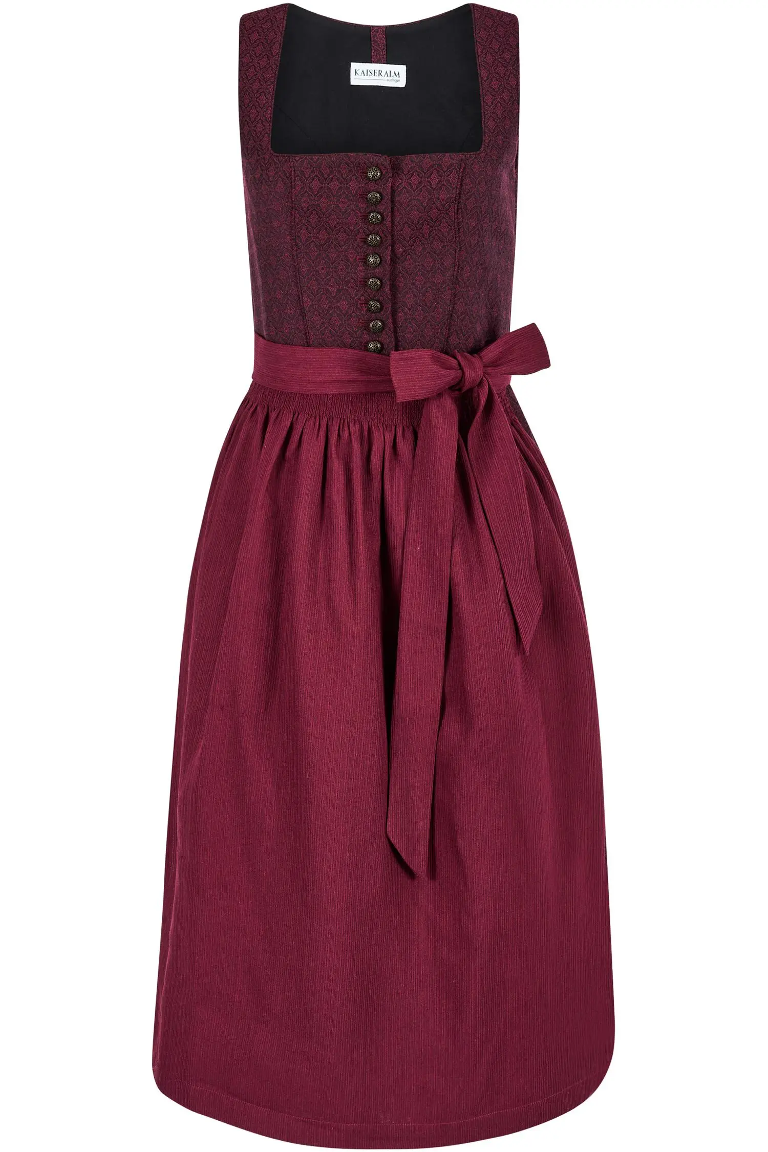 Dirndl Daria von Kaiseralm in Bordeaux Dirndl Dara von Kaiseralm in Bordeaux