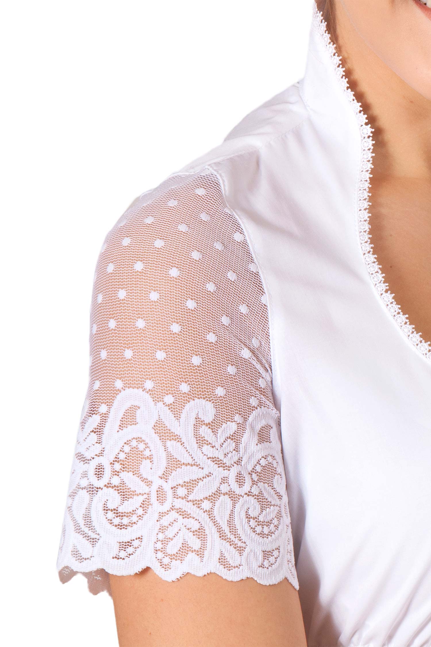 dirndlbluse-weiss-stehkragen-2553-0055-ws2-18-11a-1690-c Dirndlbluse in weiß mit Spitzenärmel und Stehkragen Arm