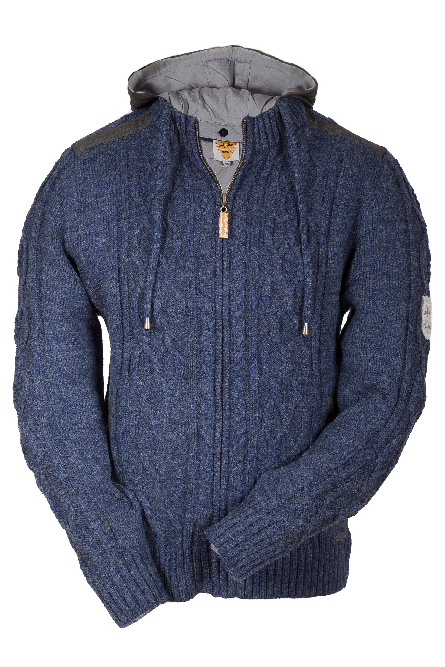 Trachtenjacke Mit Kapuze Herren Stricken Trachten Strickjacke