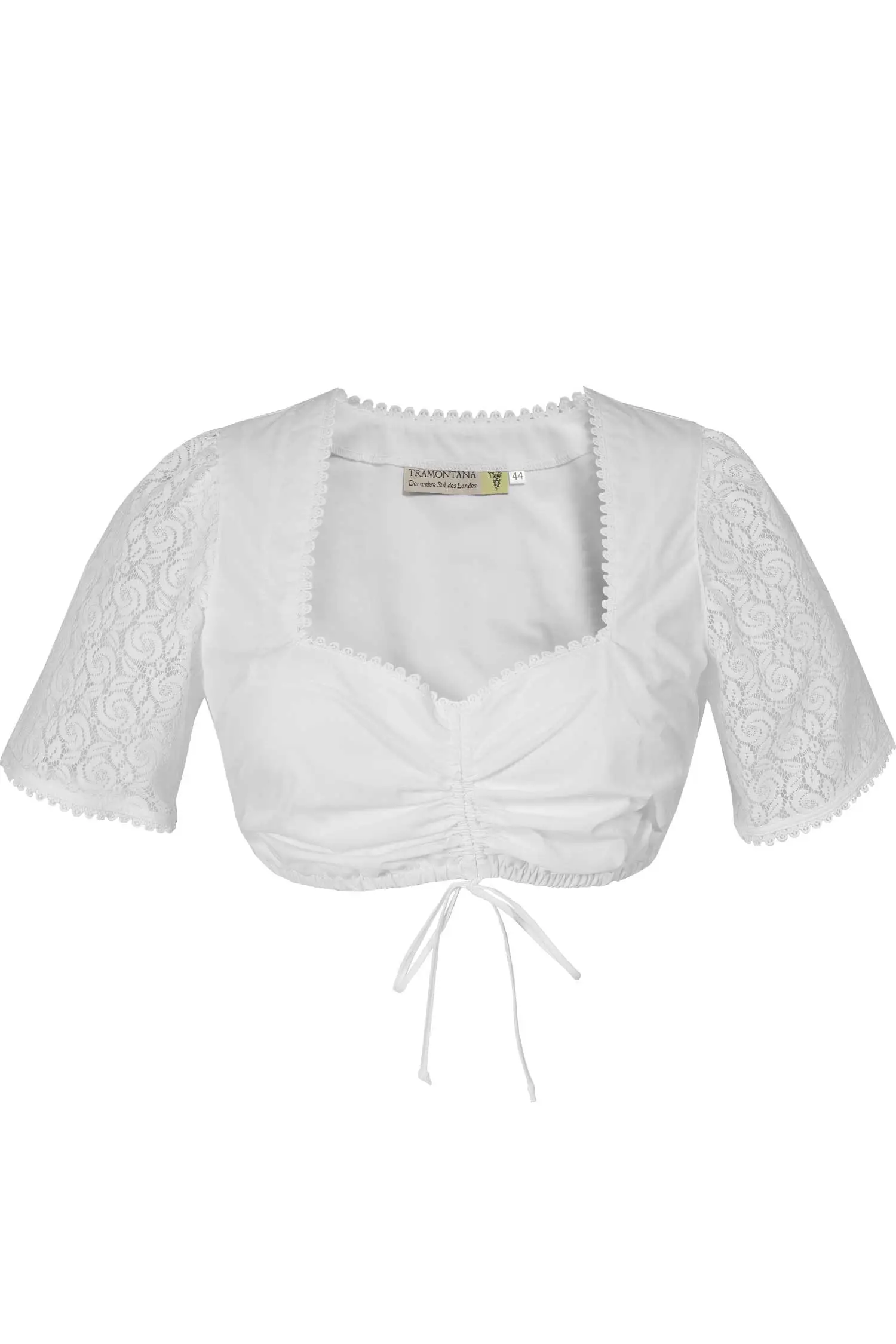 2553-0048-ws3-19-02d-3852-a Dirndlbluse in weiß mit Spitzenärmel und Herzausschnitt XXL