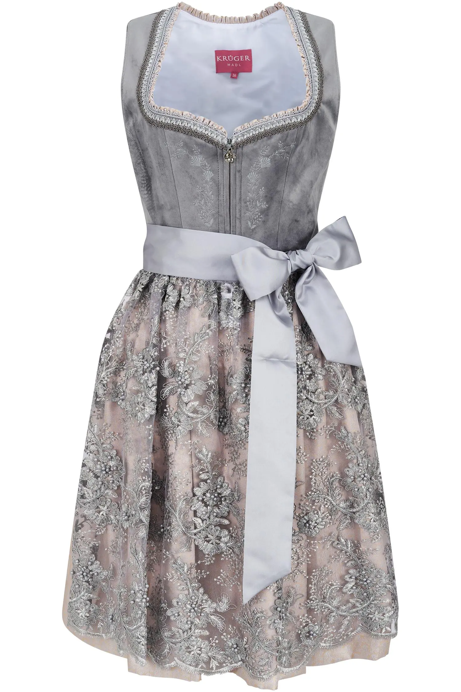 Dirndl Kyle von Krüger in Grau Krüger Dirndl Kyle