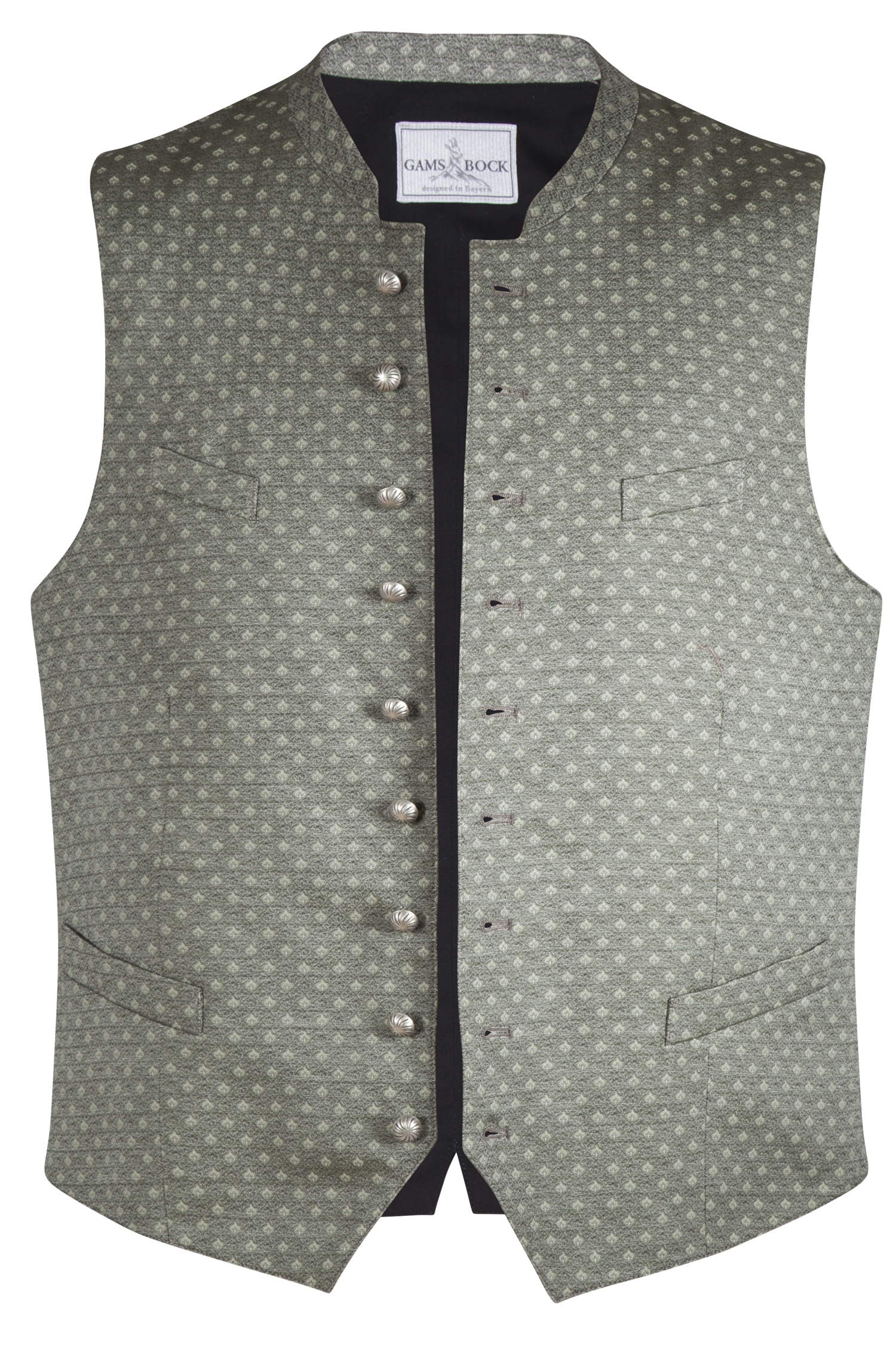 1345-0230-gn2-23-05f-7724 Trachtenweste Ansbach in lindgrün