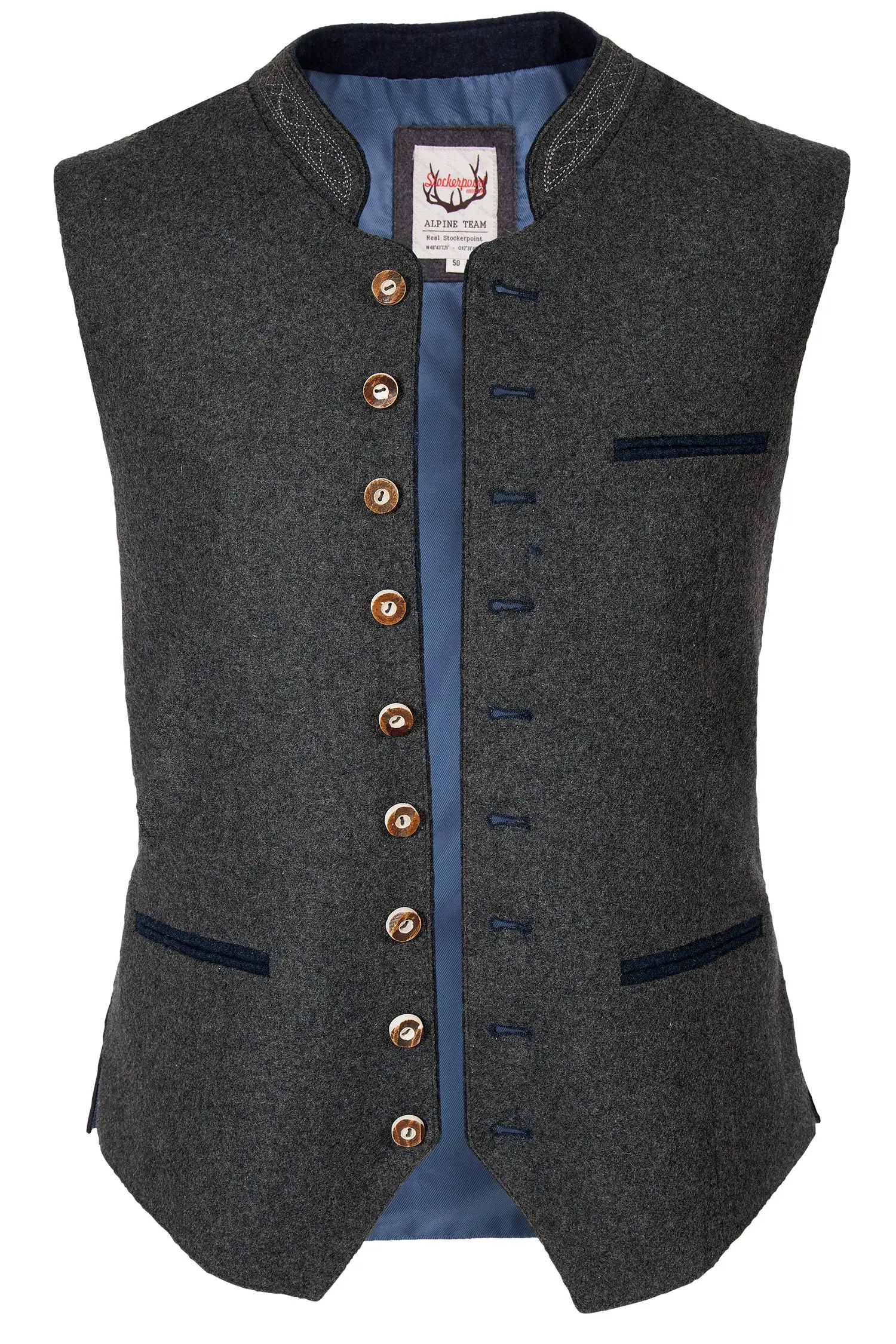 trachtenweste-loden-anthrazit-1343-1038-an7-19-05b-0239-a Trachtenweste Sirius aus Loden in anthrazit