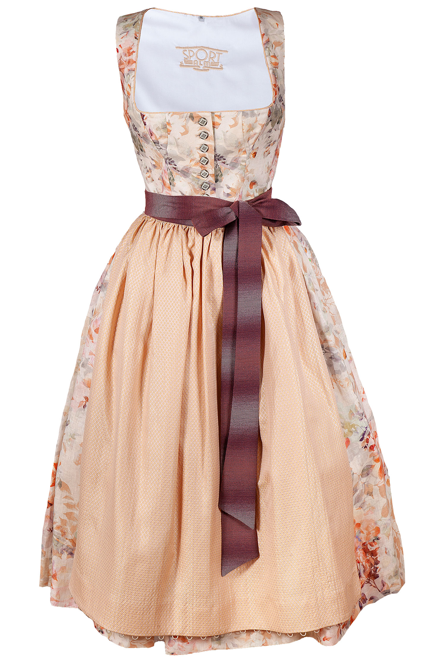3099-0297-or5-23-04c-5739 Sportalm Dirndl mit exclusiver Schürze