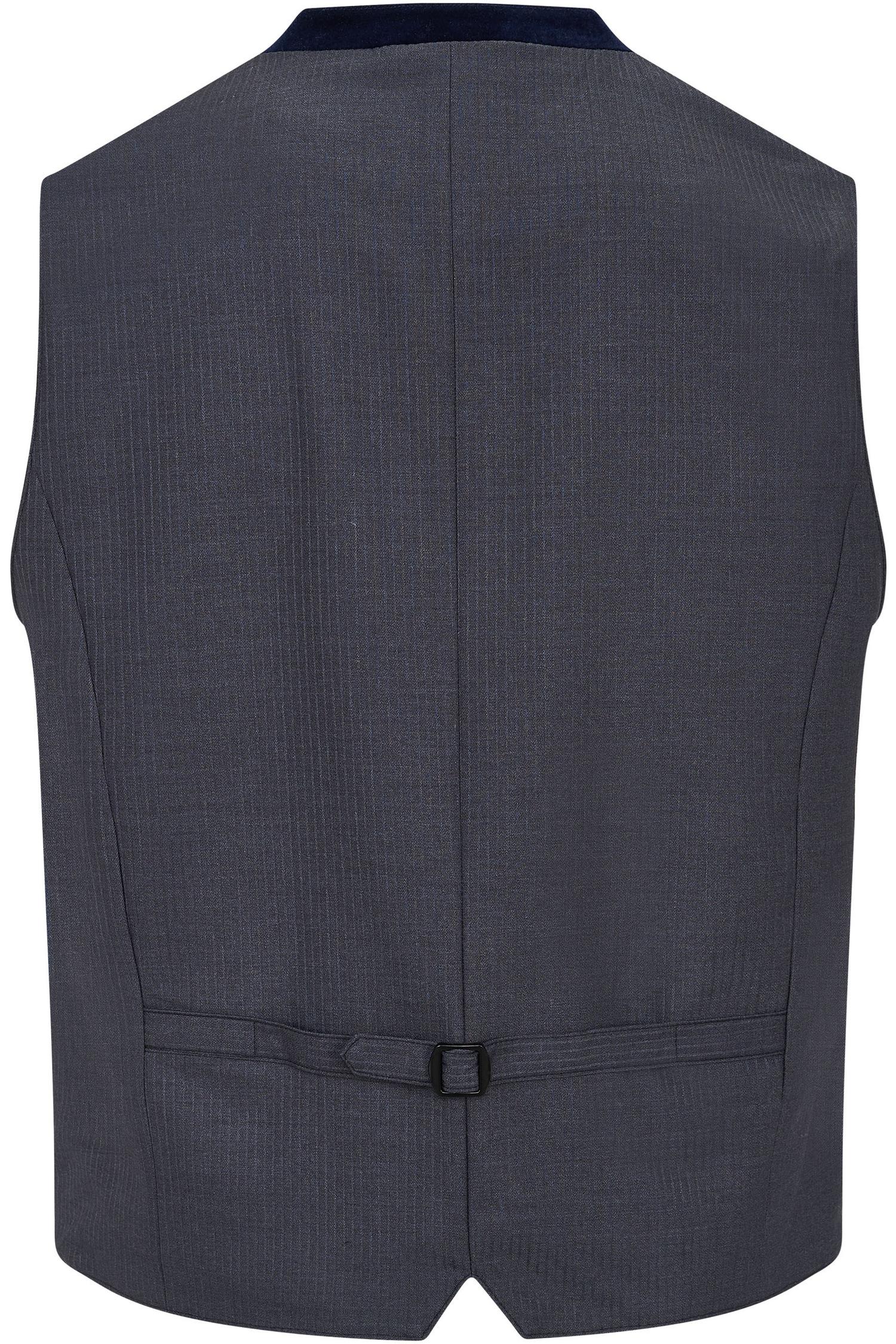 Blaue Spieth & Wensky Herren Weste Francesco