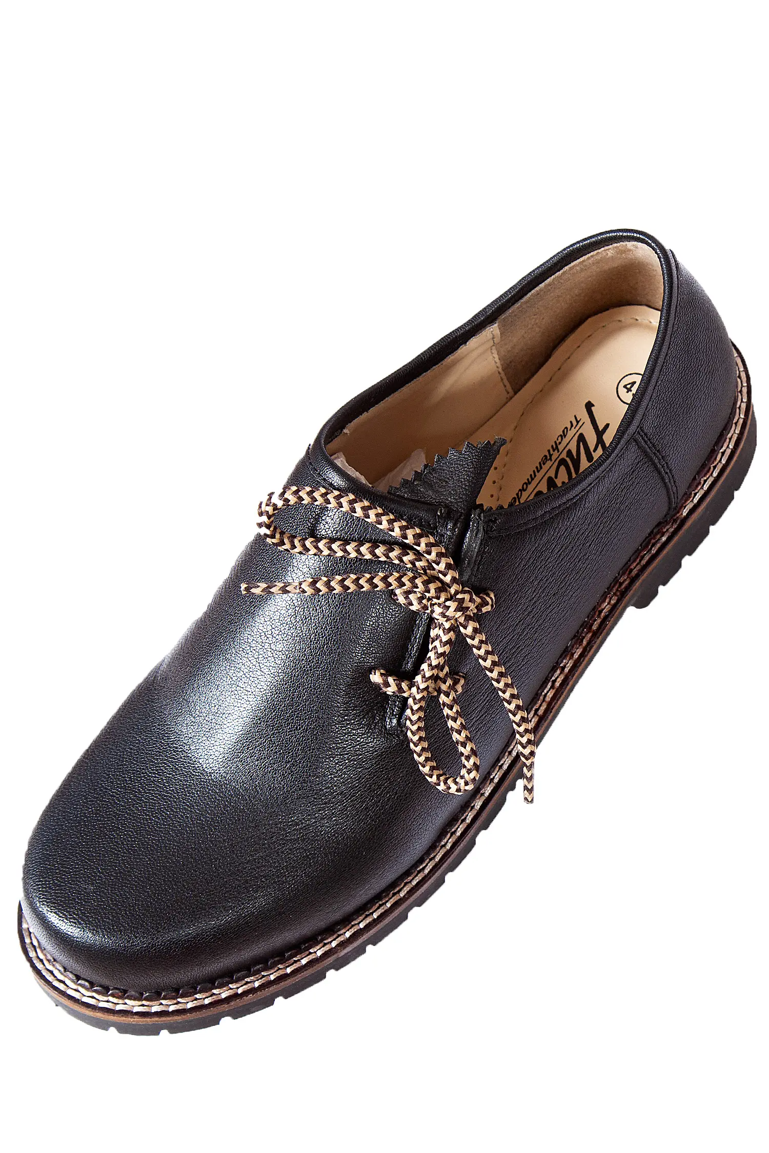 Trachtenschuhe in schwarz von Fuchs