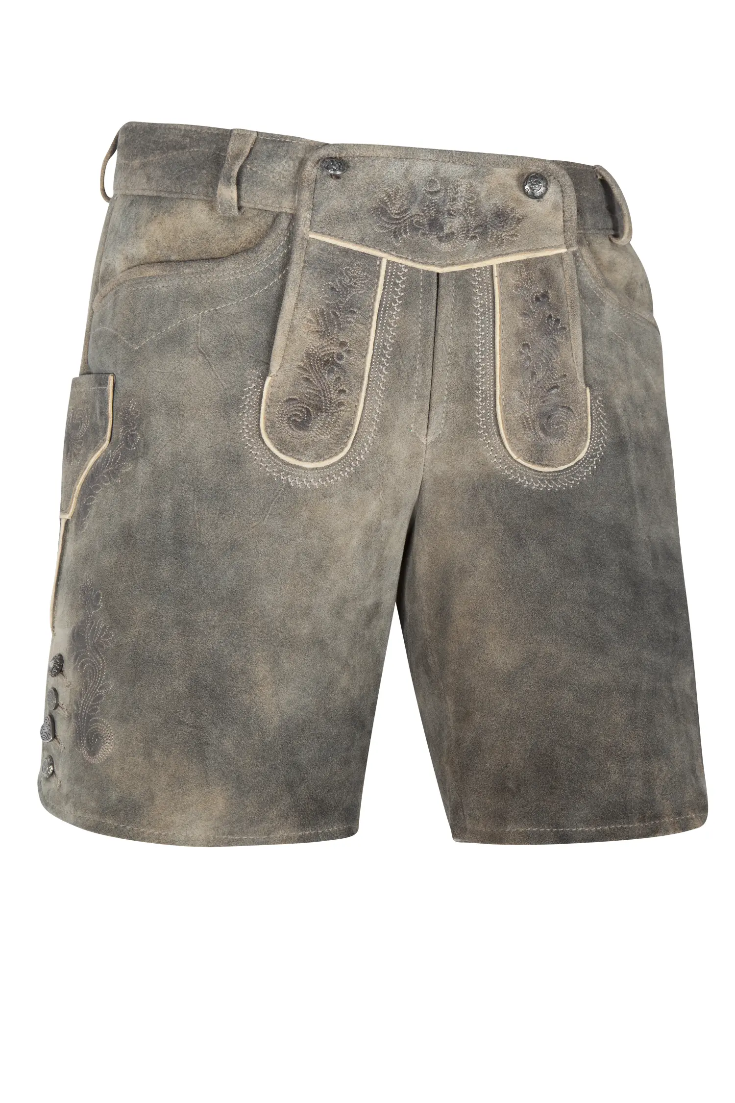 Kurze Lederhose Beka in braun Kurze Lederhose Beka in braun