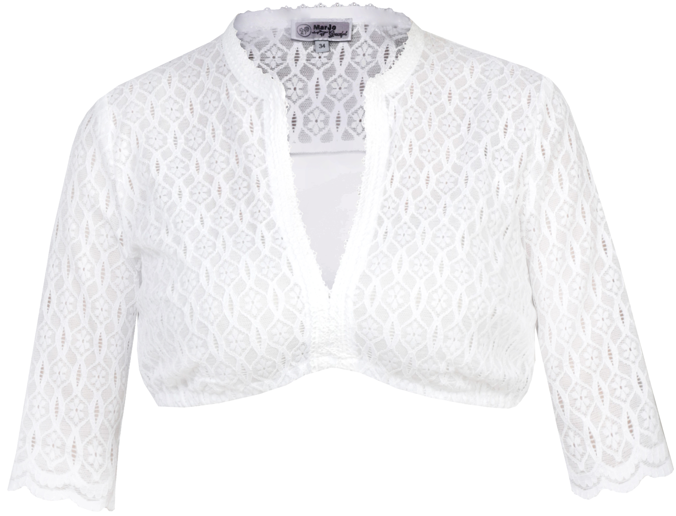 2574-0045-ws3-1 Stretch-Dirndlbluse Irmgard-Linda in weiß