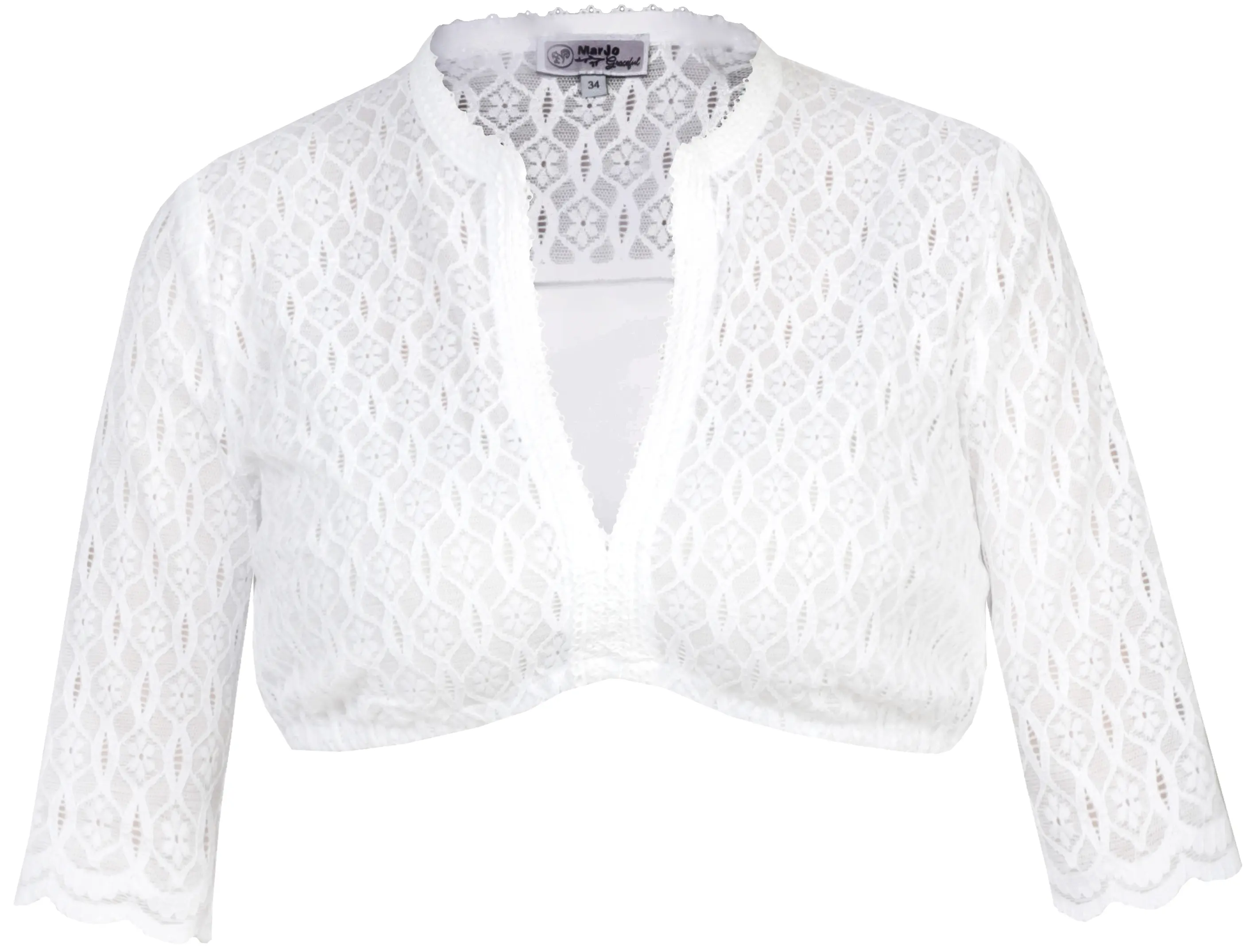 2574-0045-ws3-1 Stretch-Dirndlbluse Irmgard-Linda in weiß