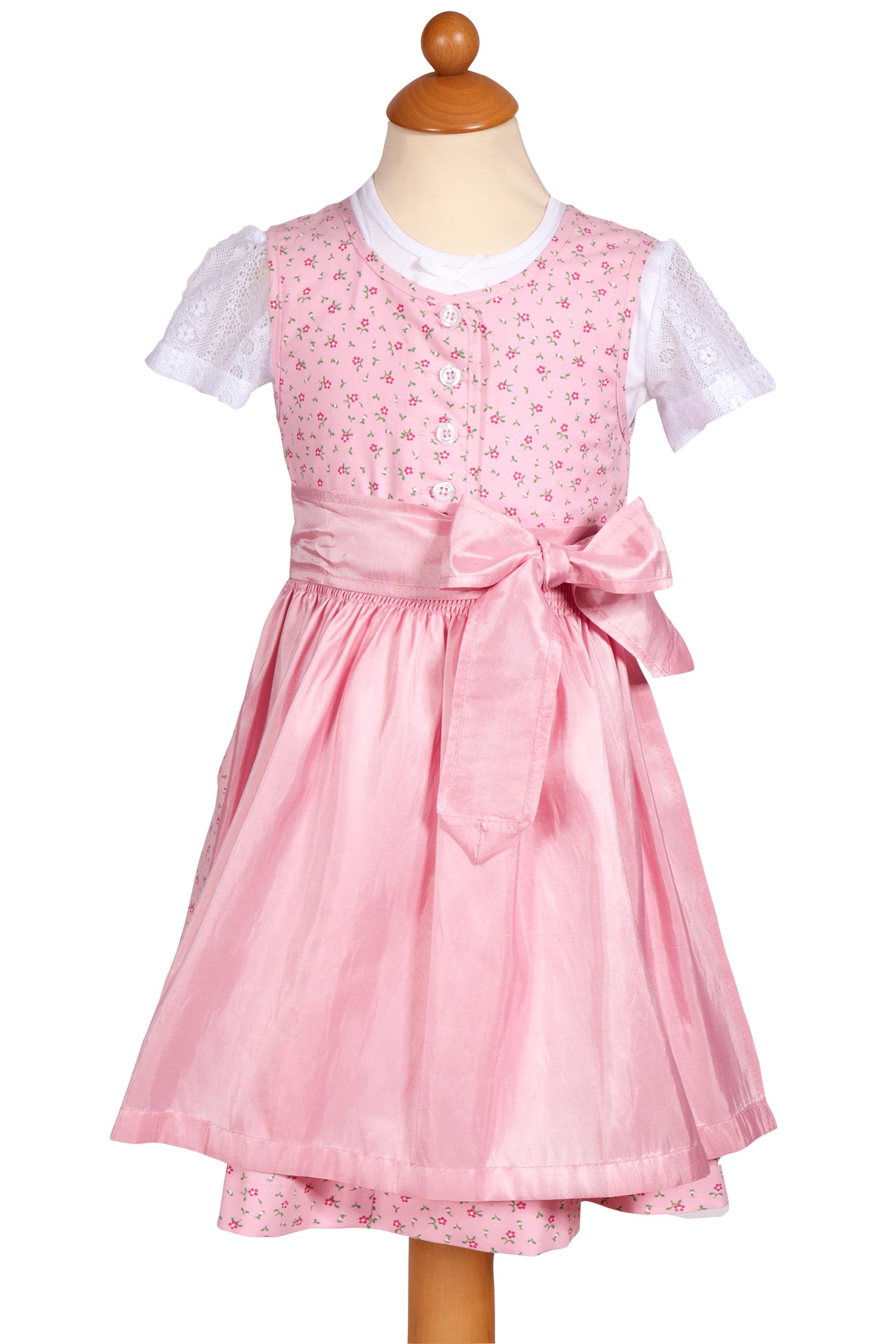 babydirndl-rosa-4752-1260-ro3-20-02a-4531 Baby Dirndl Angela in rosa mit Knöpfen