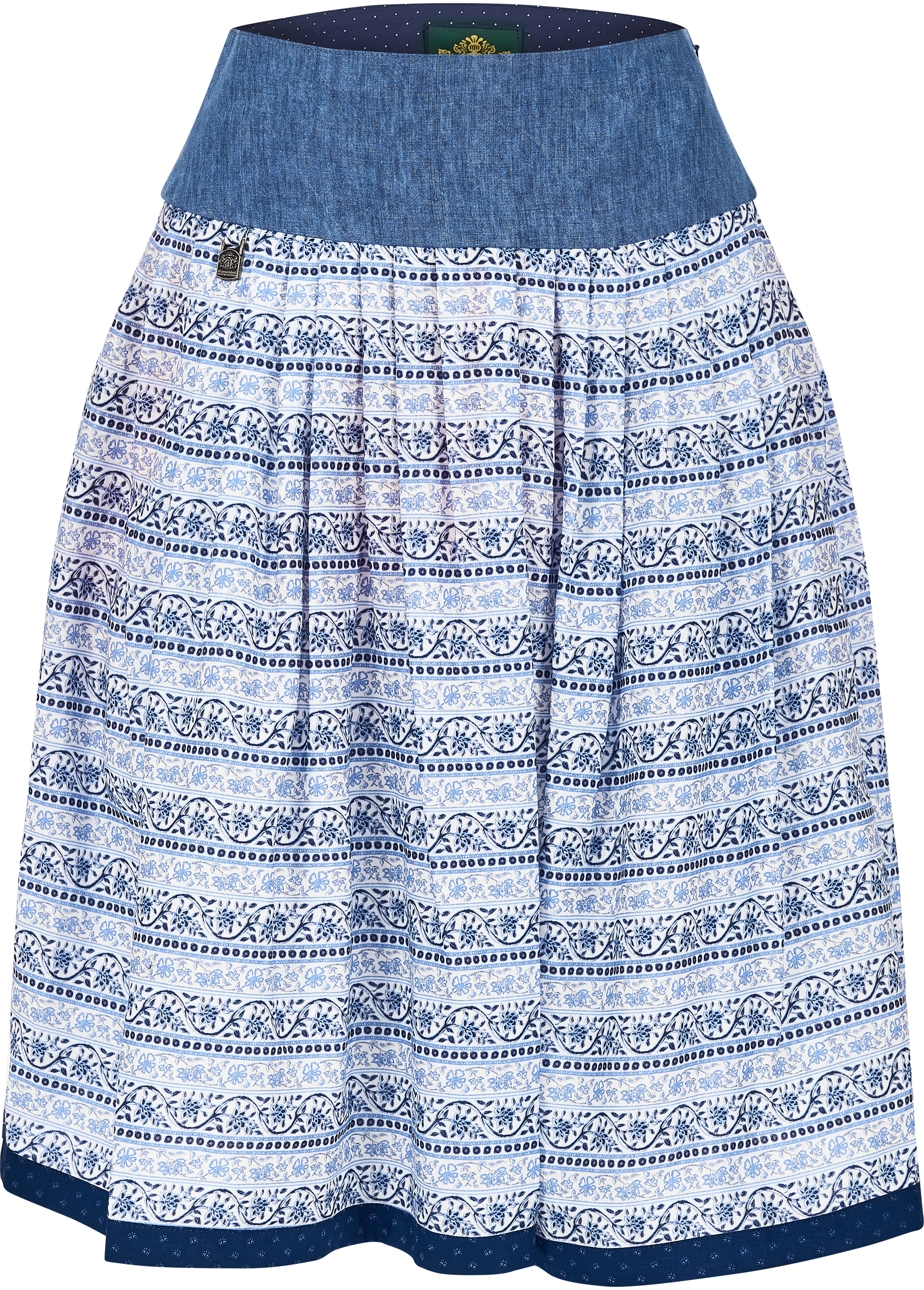 Rock Passau von Hammerschmid in Hellblau Rock Passau von Hammerschmid in Blau