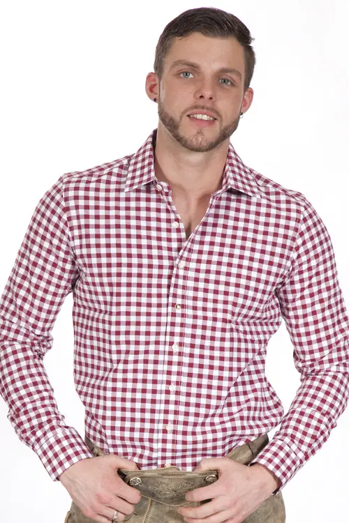 file_0559fdcc95602b Trachtenhemd karo bordeaux kariert slim 3