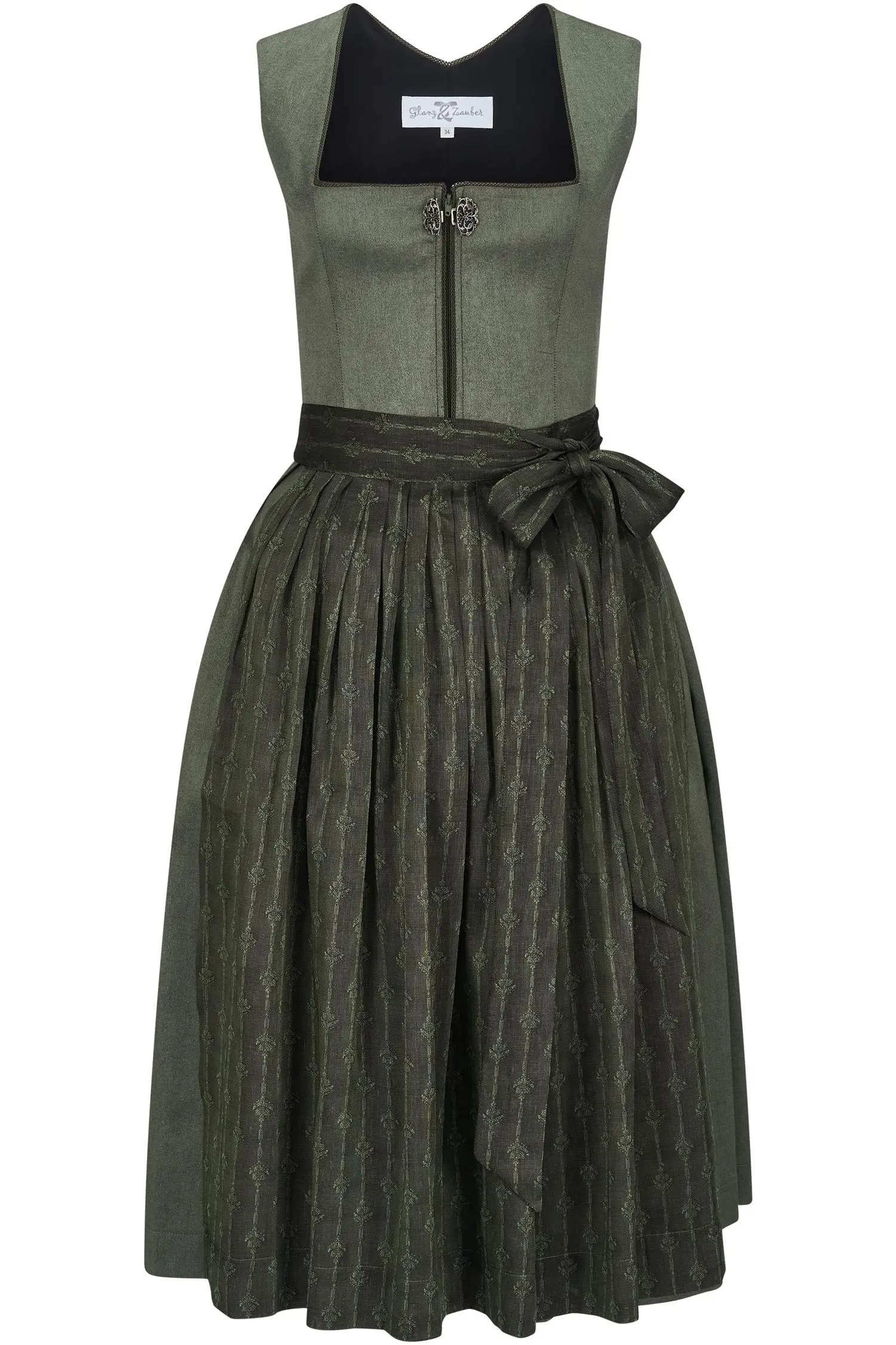 Dirndl von Glanz & Zauber in Dunkelgrün Glanz & Zauber Dirndl dunkelgrün