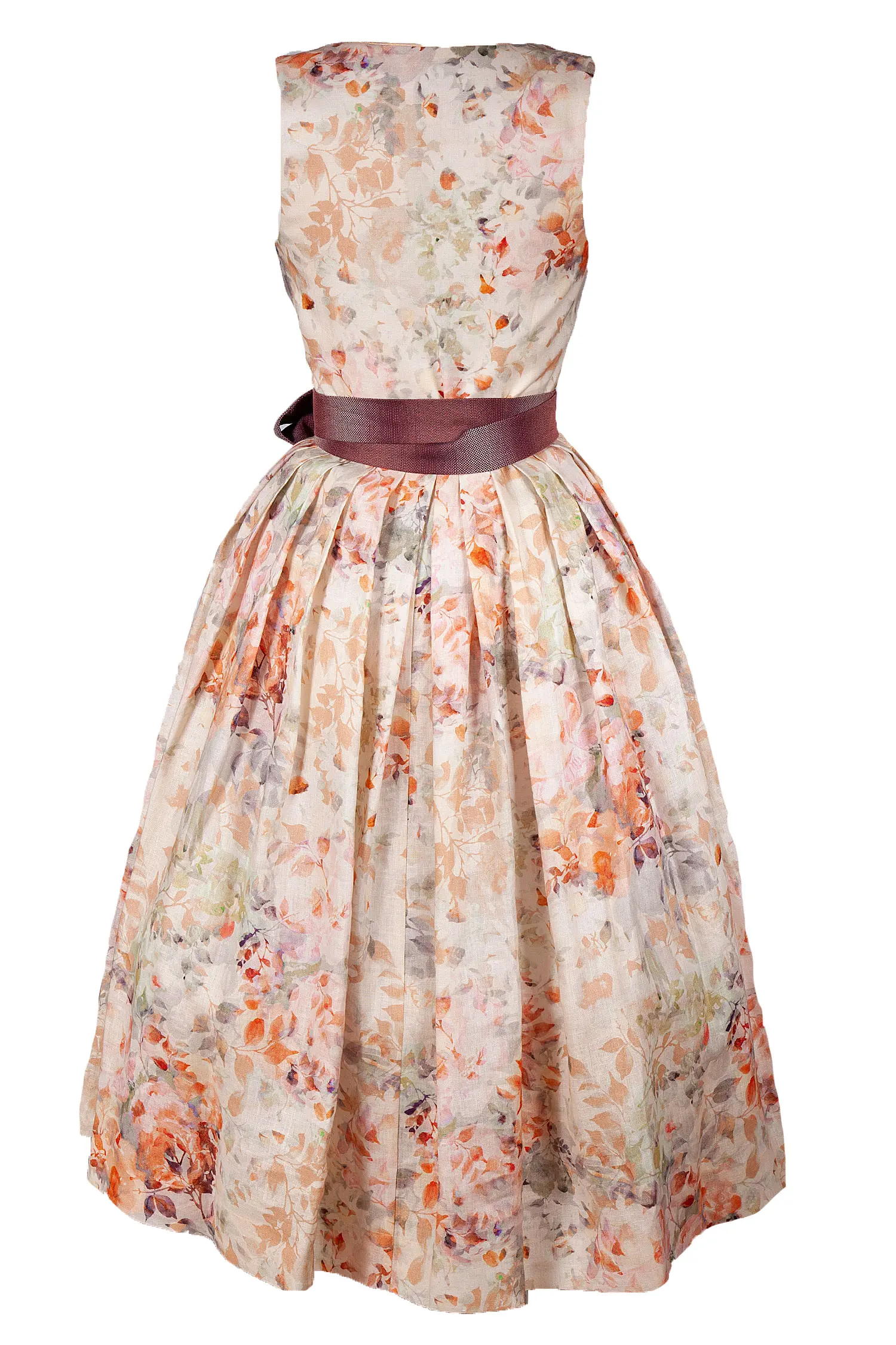 3099-0297-or5-23-04c-5742 Sportalm Dirndl mit exclusiver Schürze - Rückansicht