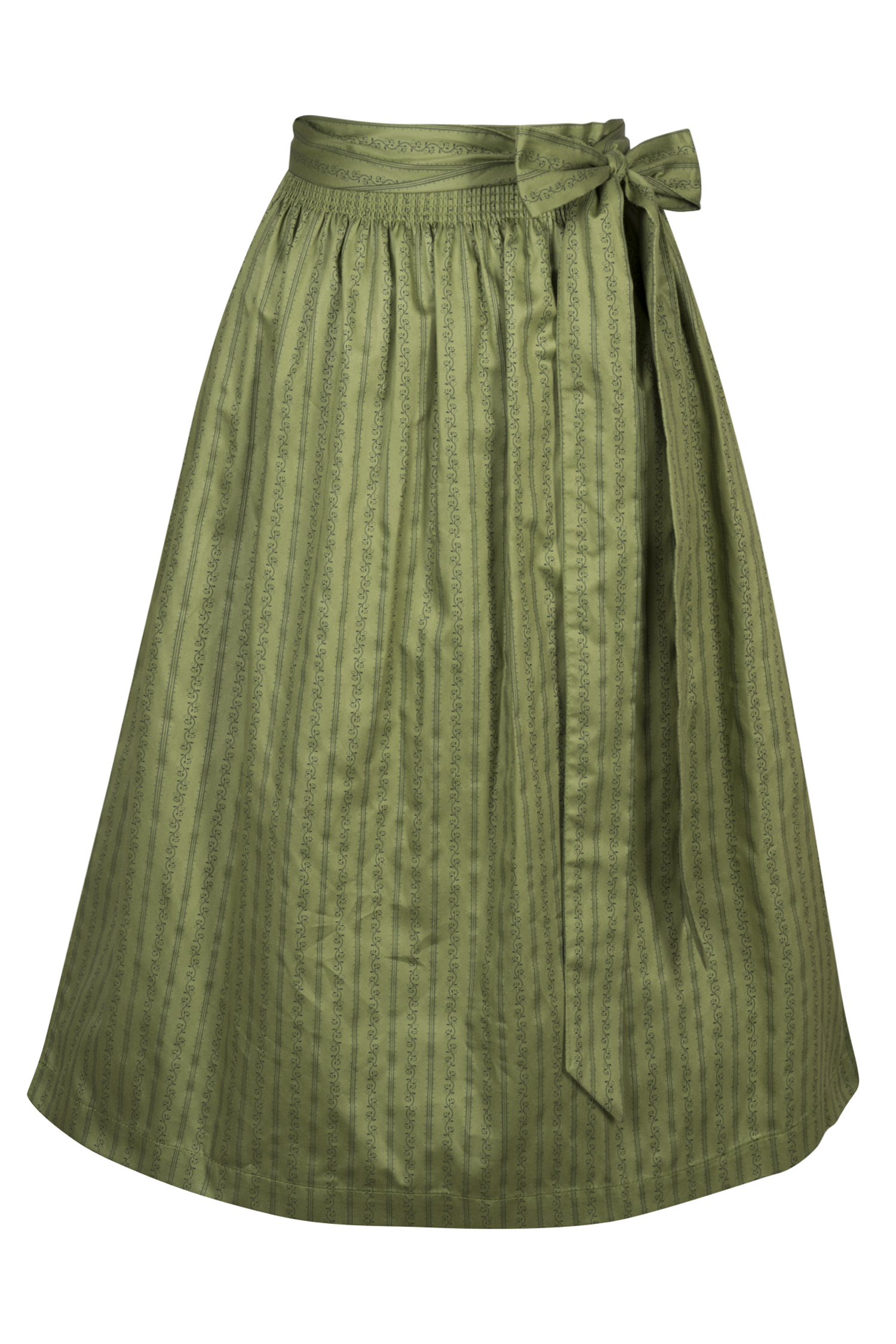 3137-0061-gn5-24-02-0604213 Dirndlschürze in grün 70 cm