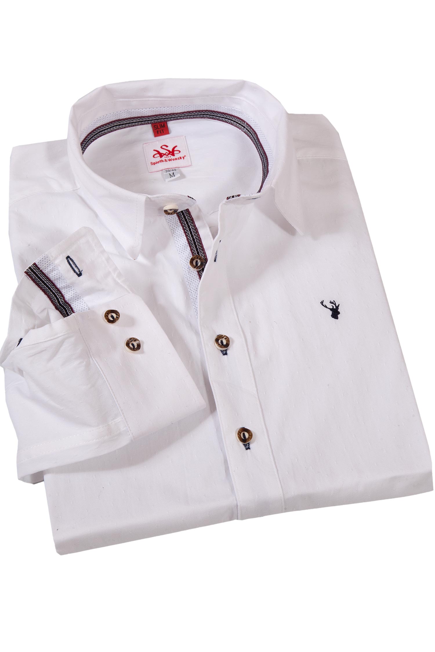 trachtenhemd-weiss-edel-1514-1087-ws3-20-01e-3031-a edles Trachtenhemd in weiß aus Baumwolljaquard