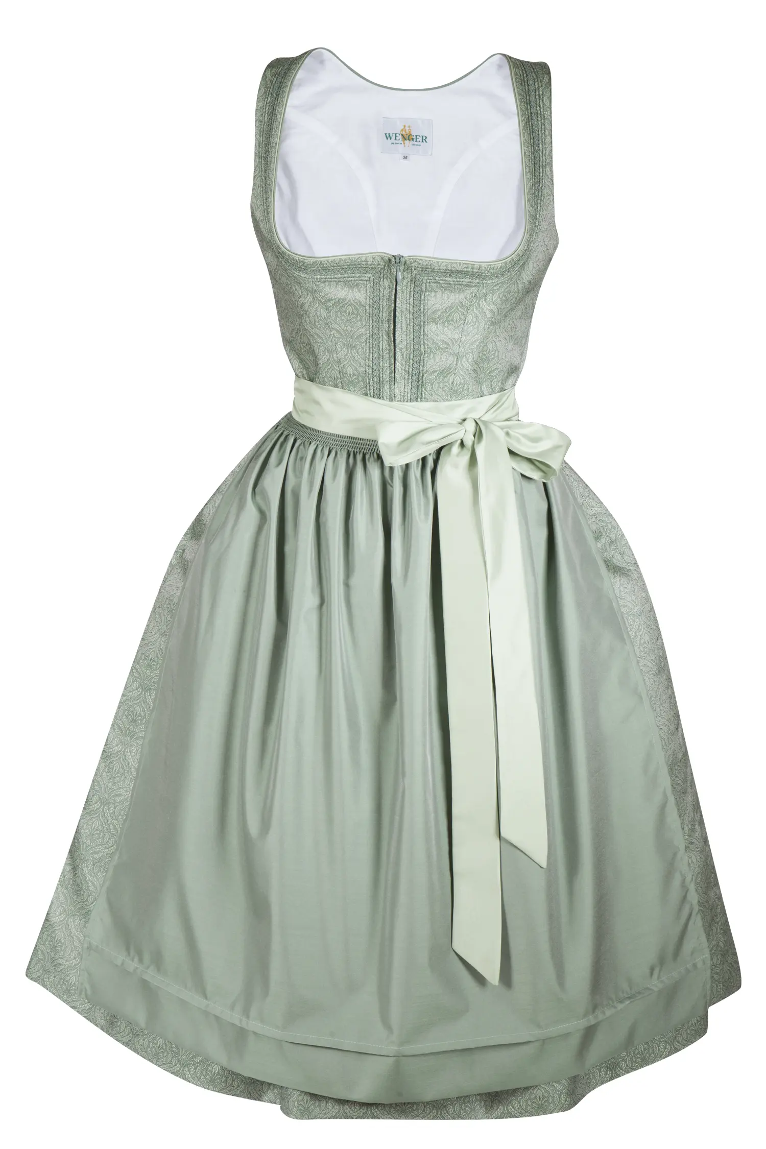 Dirndl Loni von Wenger in mint / salbei