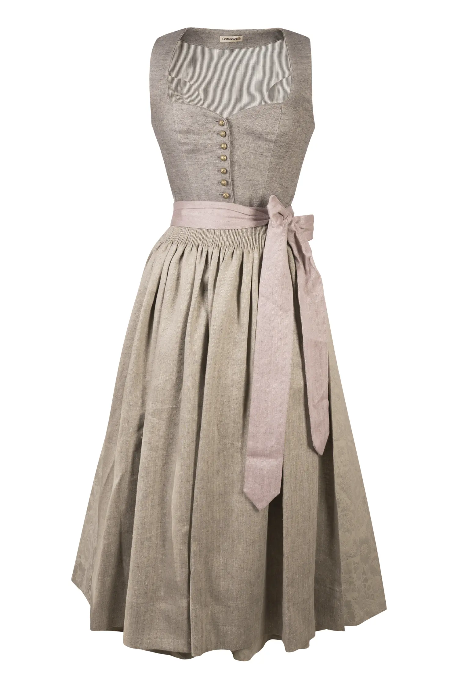 Dirndl Heidi in Grau