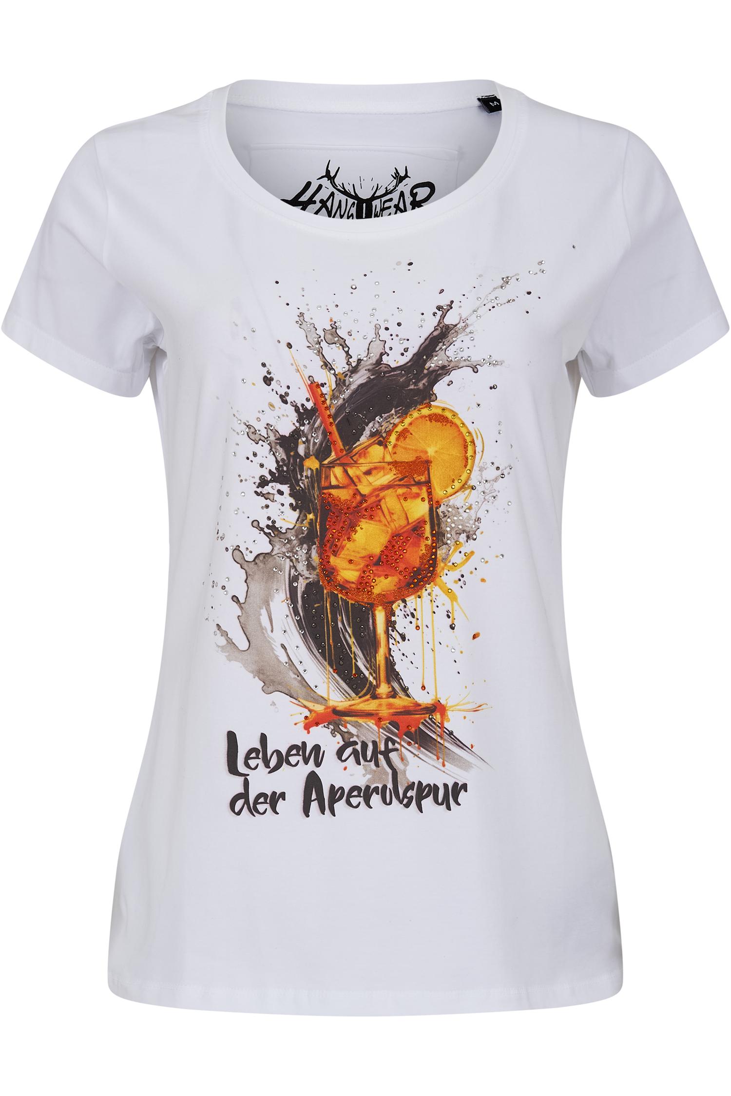 Damen T-Shirt Fenja von hangOwear in Weiß Hangowear Tshirt Fenja in Weiß