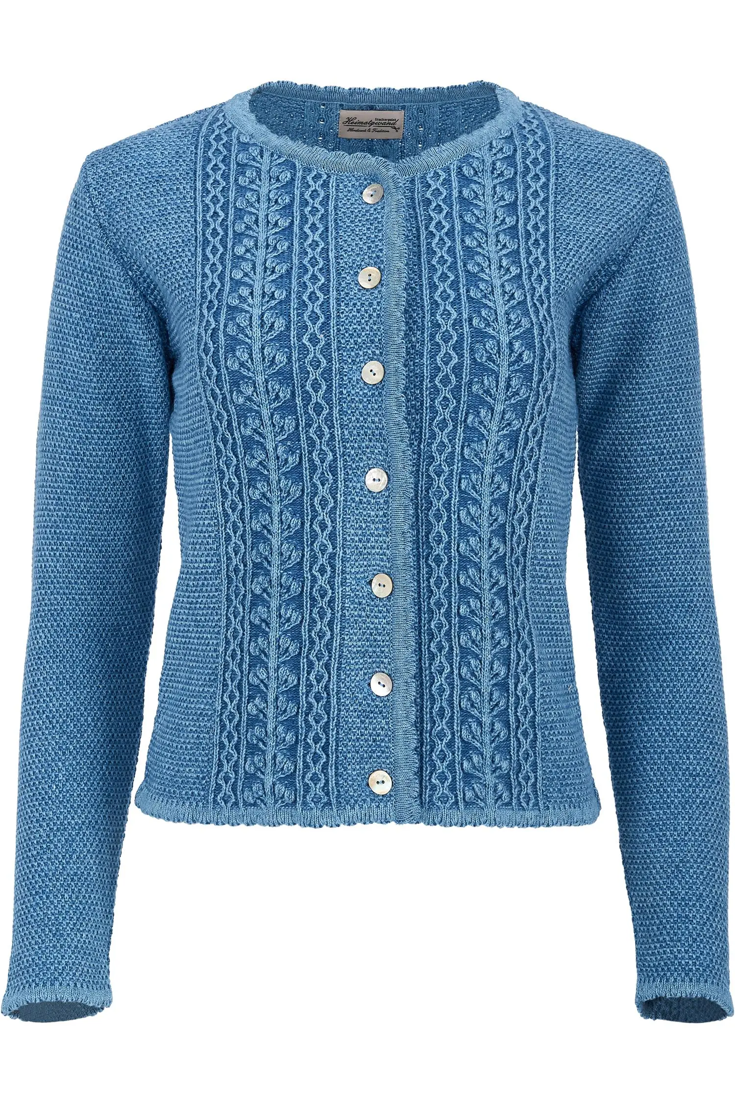 Strickjacke Mabelle in Hellblau