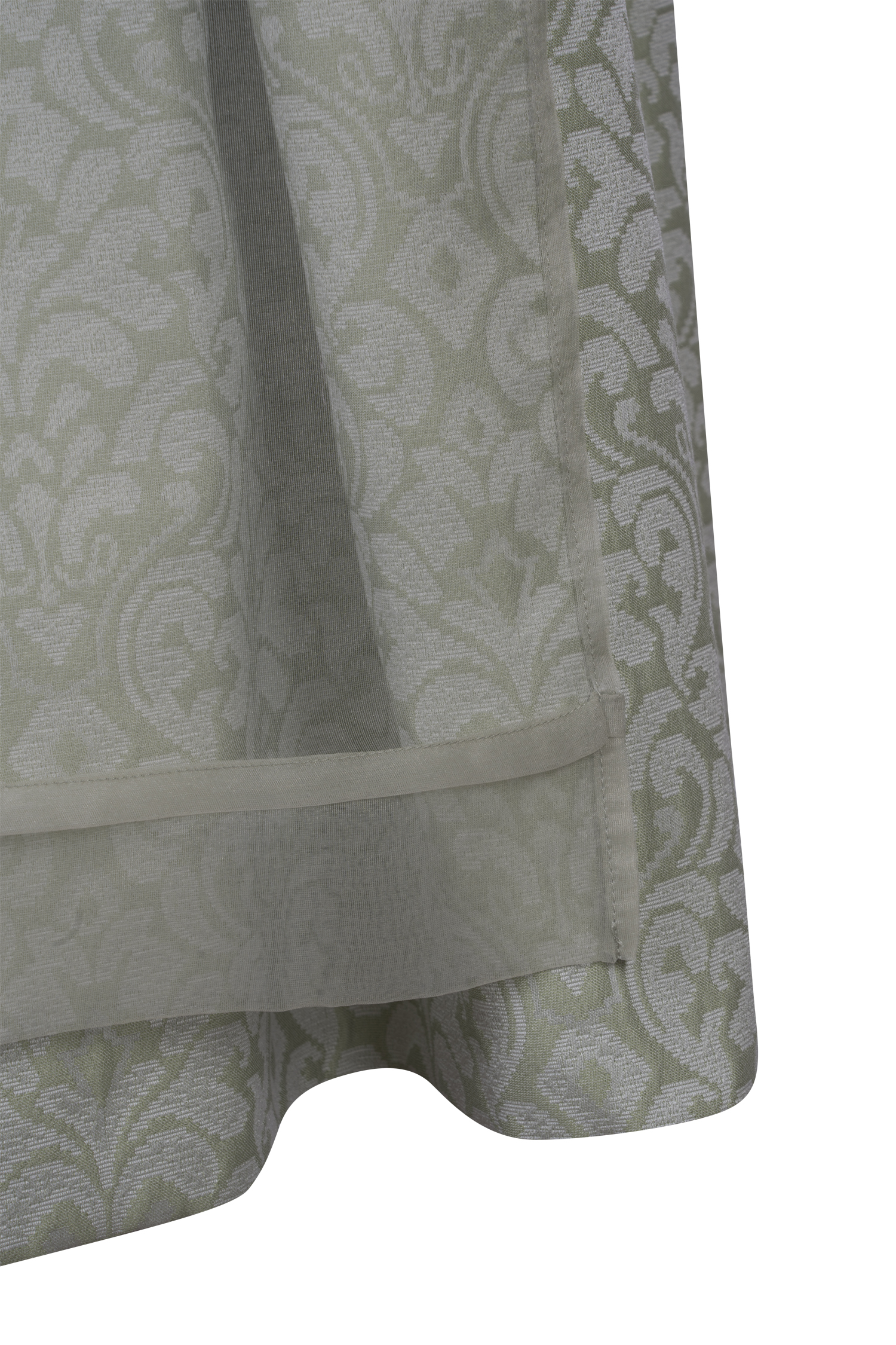 3048-1102-gn2-24-01-1103908 Sportalm Dirndl in hellgrün mit Seidenschürze - Detail Rock