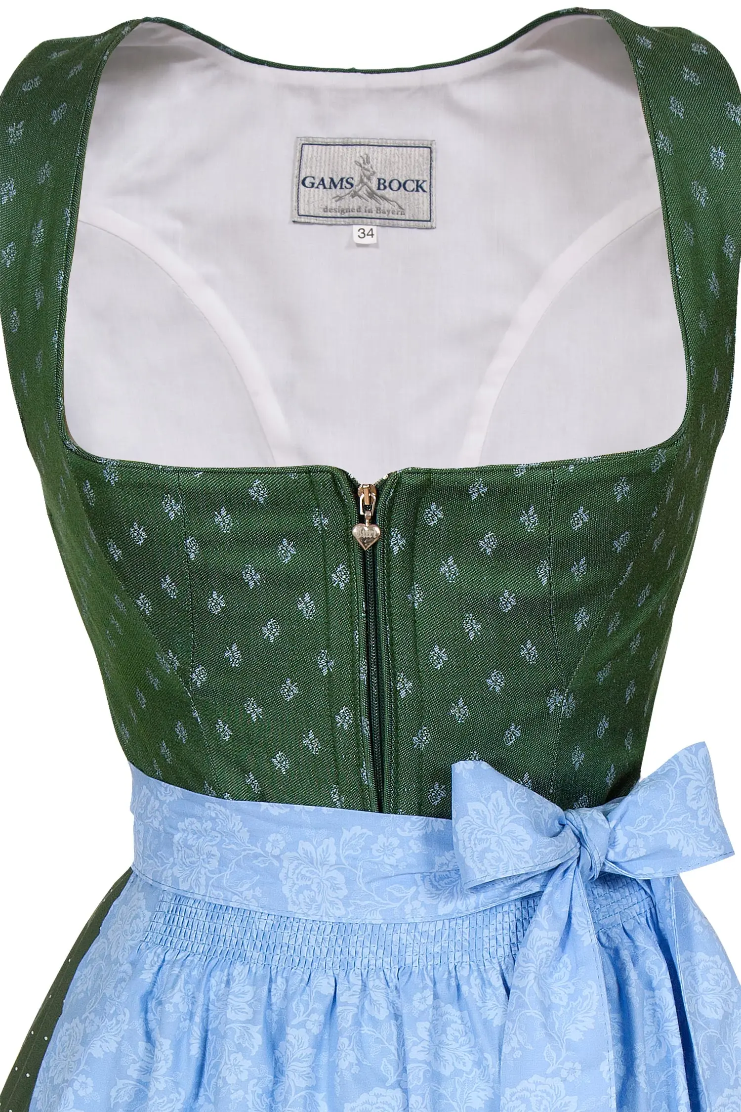 leinen-dirndl-gruen-blau-3094-1261-gn7-20-03a-6885-b Leinen Dirndl Regina in grün mit blauer Schürze Mieder