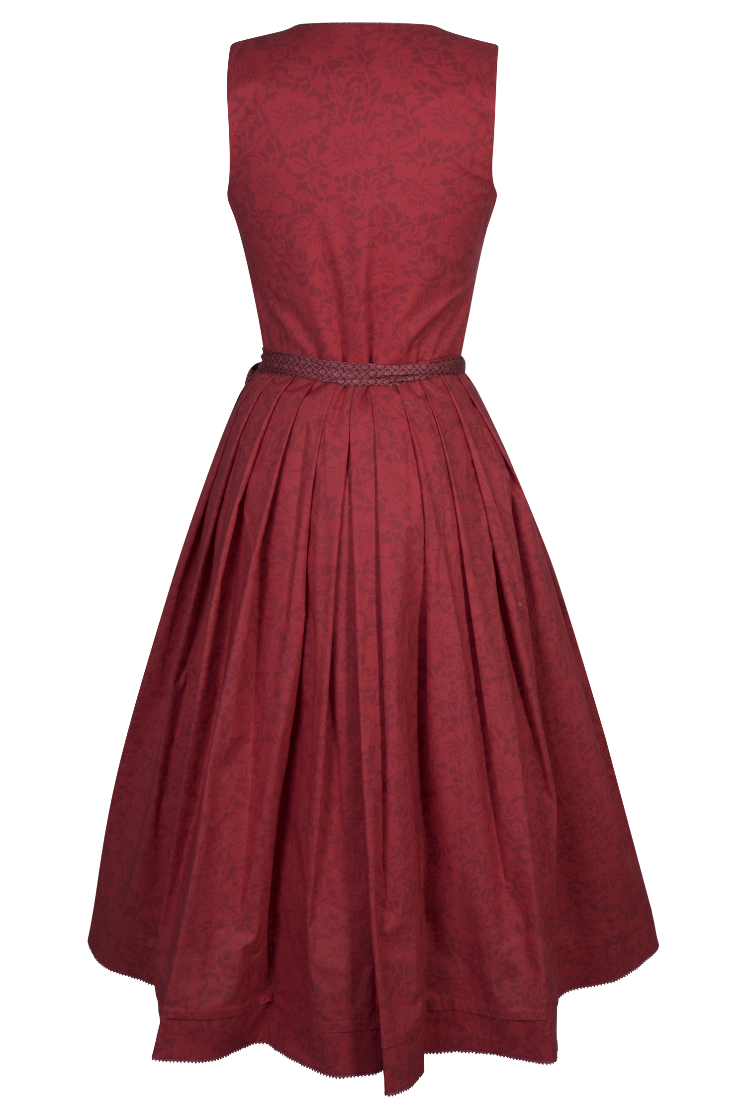 3048-1103-rt5-24-01-1103897 Sportalm Dirndl in leuchtendem Rot - Rückansicht