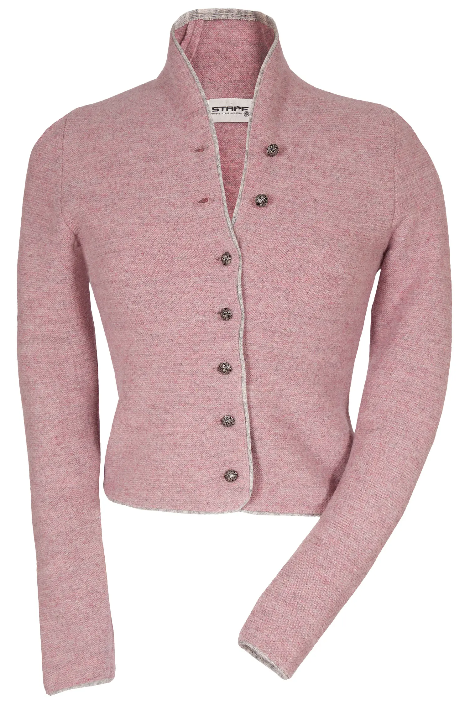 Trachten Strickjacke Dorika in rosa