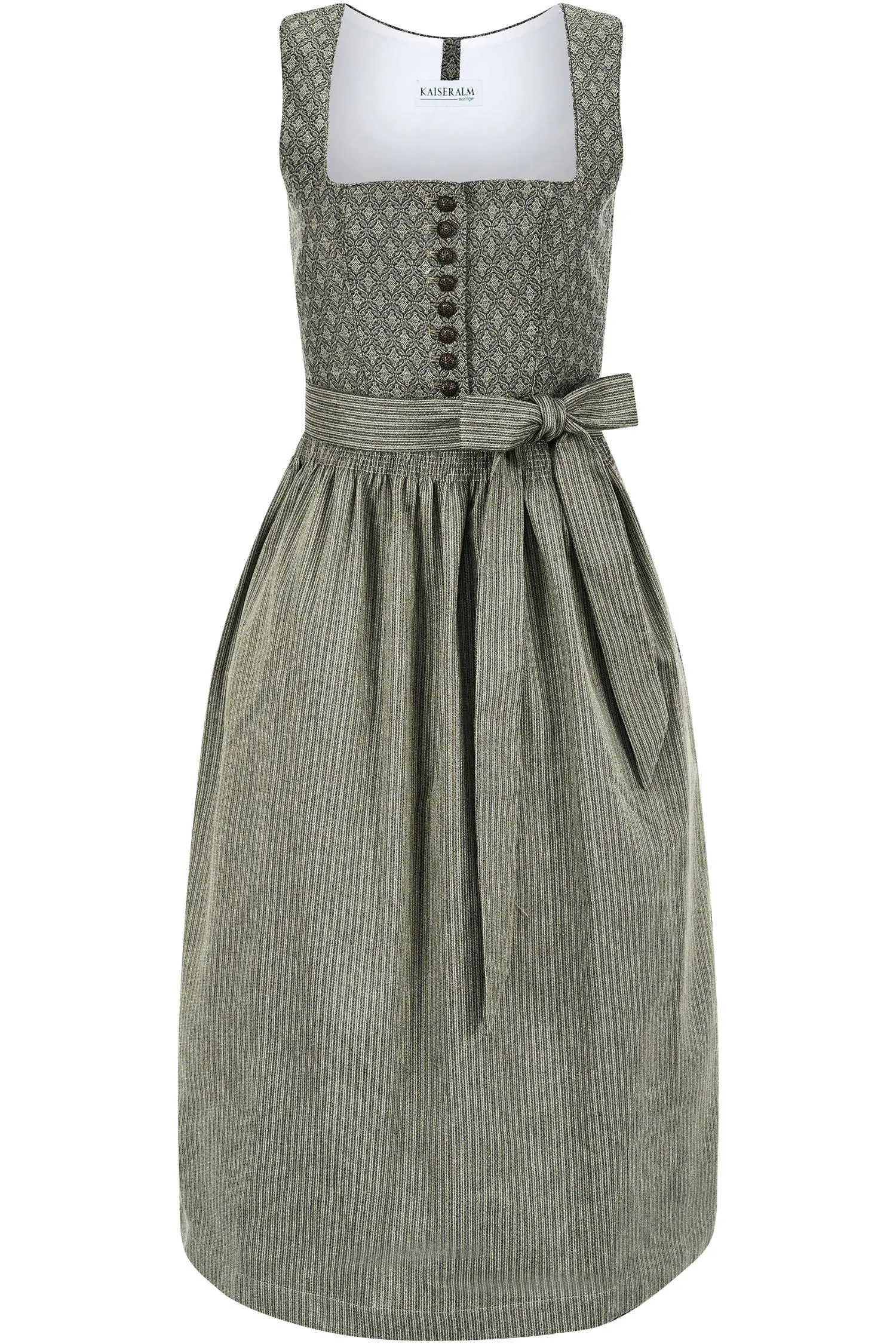 Dirndl Daria von Kaiseralm in Dunkelgrün Kaiseralm Dirndl Dara in Grün