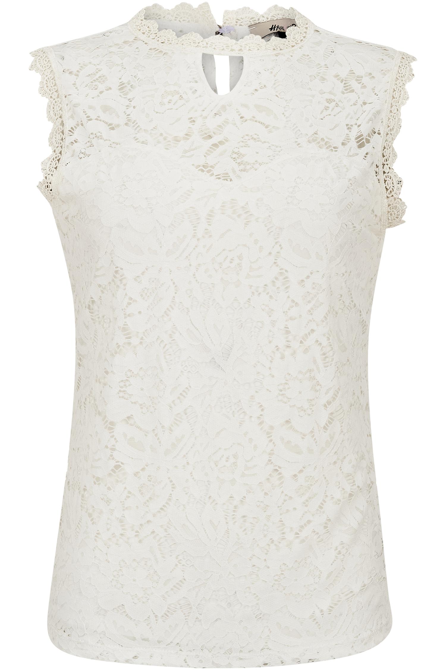 Bluse Rüya von hangOwear in Weiß Damenbluse Rüya von hangOwear