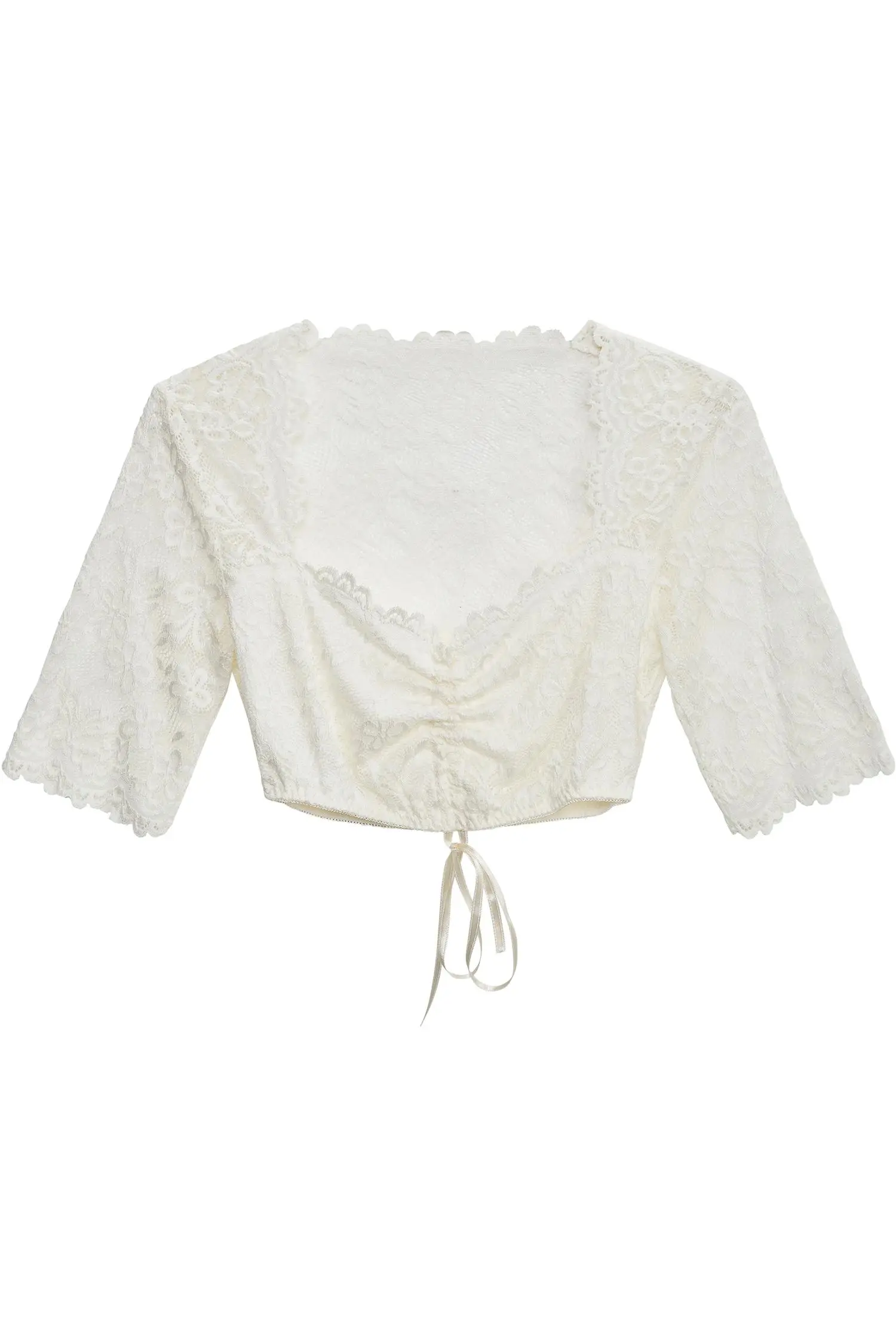 Dirndlbluse Andrea von Nina von C. in Creme Nina von C Bluse Andrea