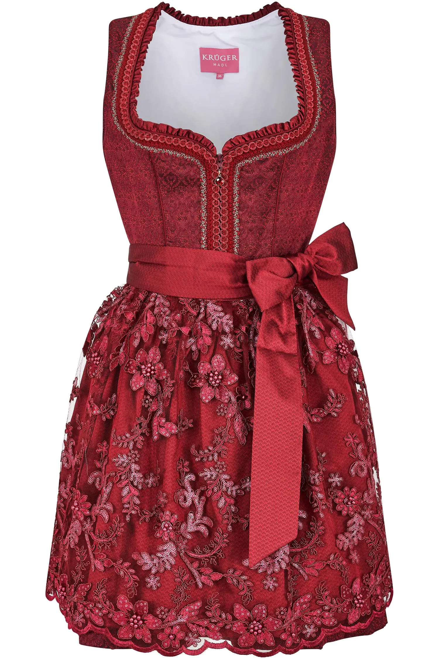 Dirndl Dafna von Krüger in Bordeaux Dirndl Dafna von Krüger